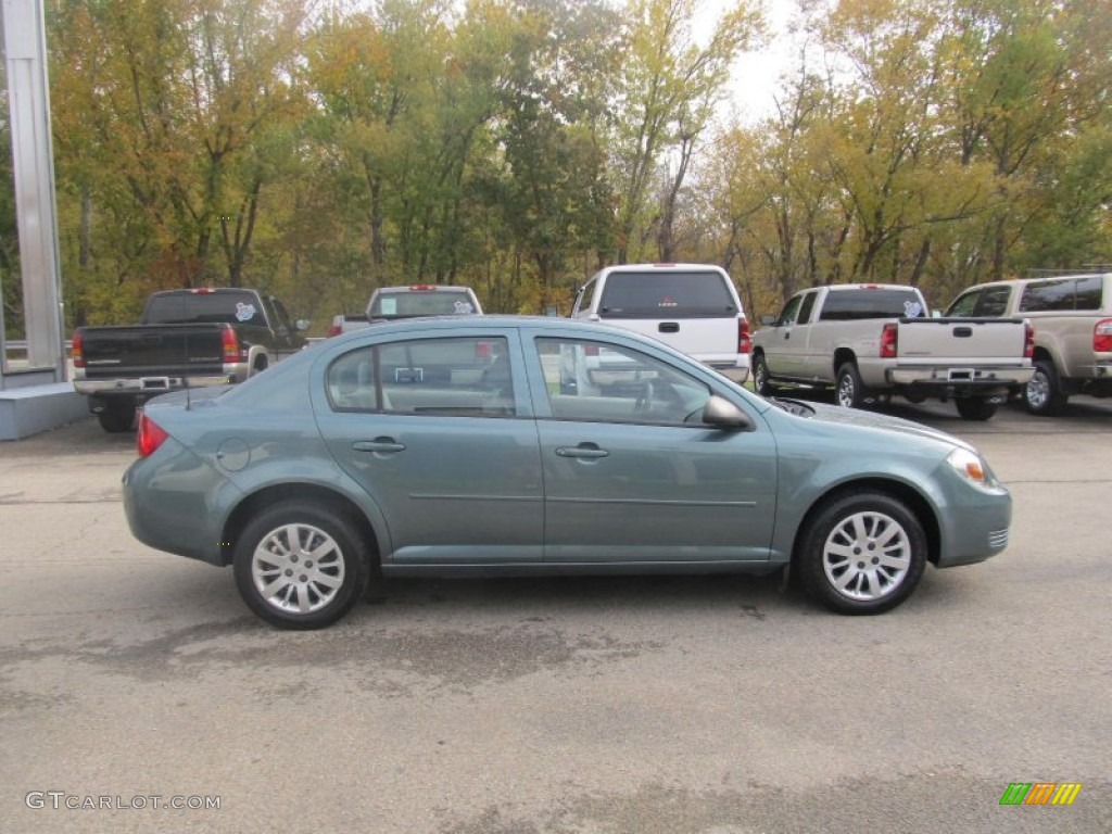 Silver Moss Metallic 2010 Chevrolet Cobalt LS Sedan Exterior Photo #72329232