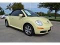 2006 Mellow Yellow Volkswagen New Beetle 2.5 Convertible  photo #7