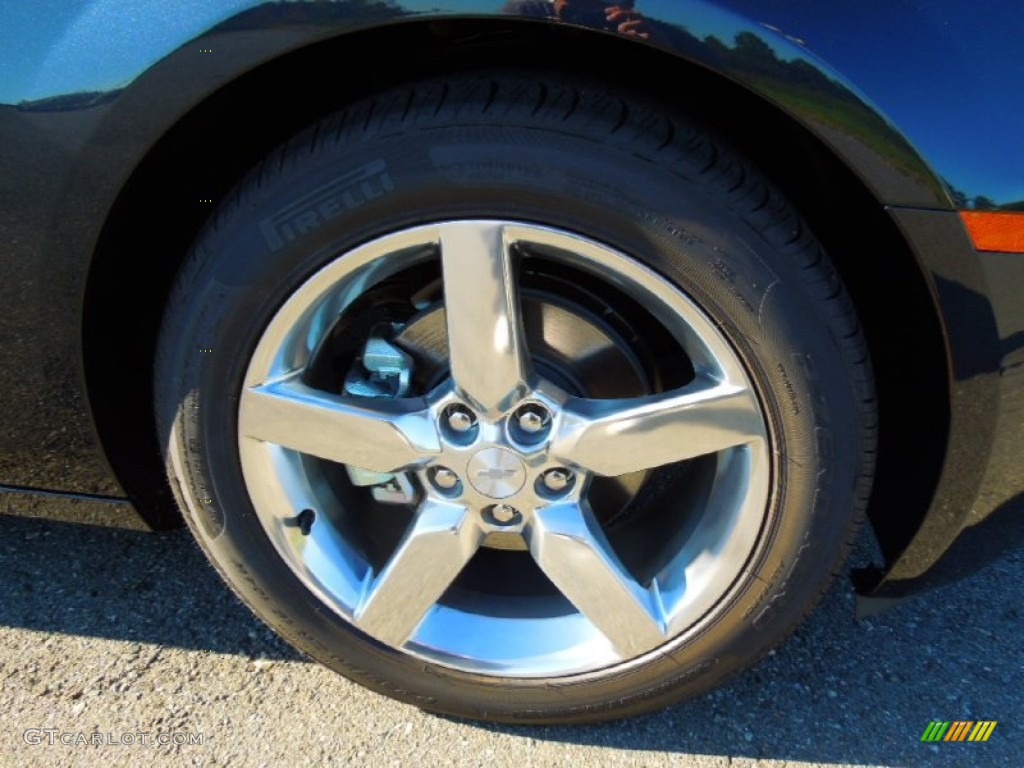 2013 Camaro LT Coupe - Blue Ray Metallic / Gray photo #22