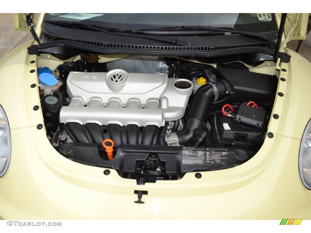 2006 New Beetle 2.5 Convertible - Mellow Yellow / Black photo #18