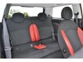 Rooster Red/Carbon Black Rear Seat Photo for 2007 Mini Cooper #72330140