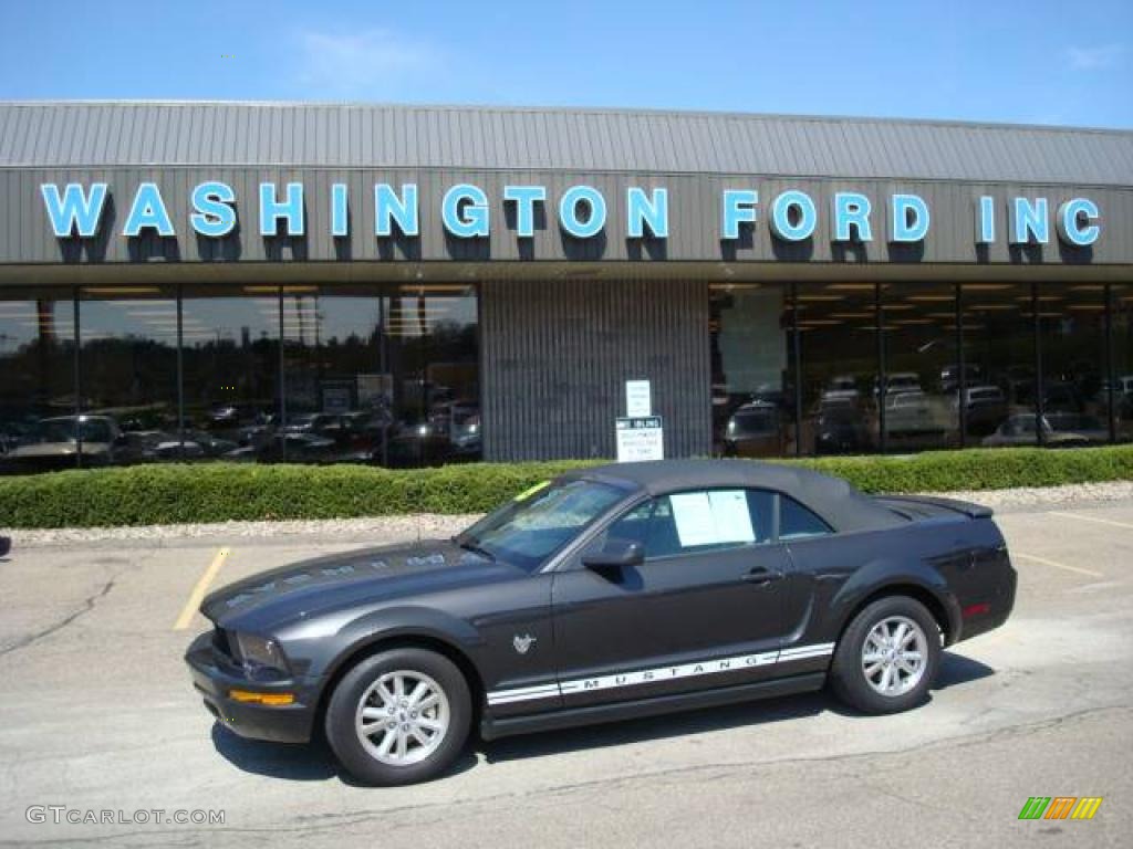 2009 Mustang V6 Convertible - Alloy Metallic / Light Graphite photo #1