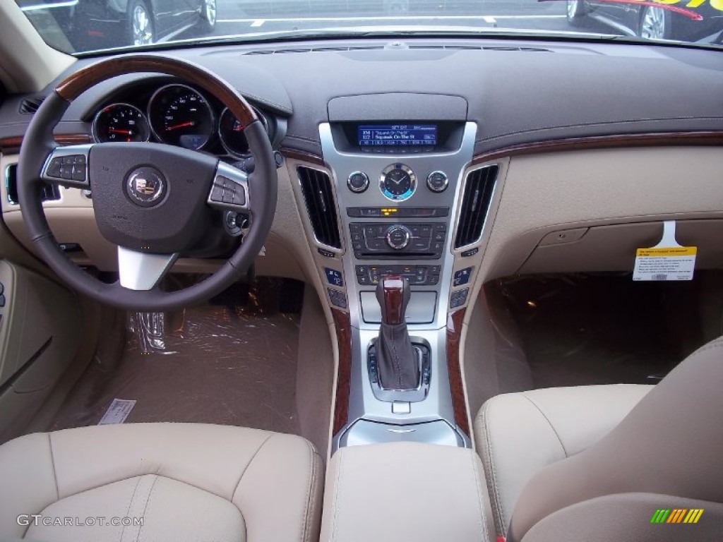 2013 Cadillac CTS 4 3.0 AWD Sedan Cashmere/Ebony Dashboard Photo #72330416