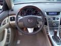Cashmere/Ebony 2013 Cadillac CTS 4 3.0 AWD Sedan Steering Wheel