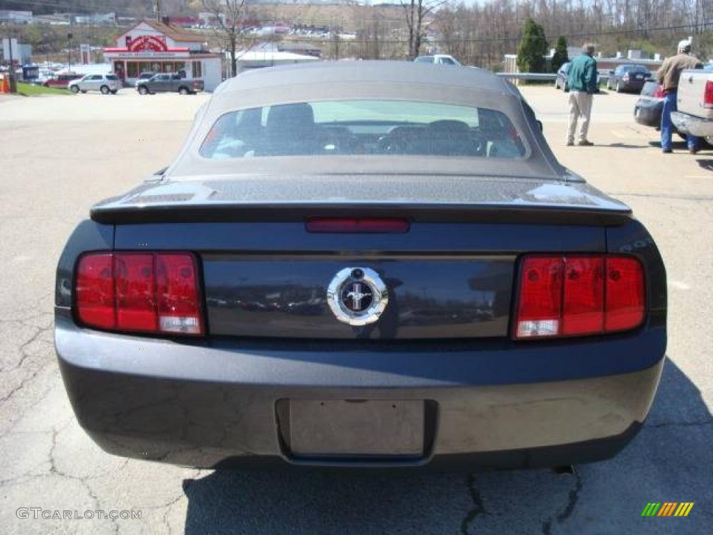 2009 Mustang V6 Convertible - Alloy Metallic / Light Graphite photo #3