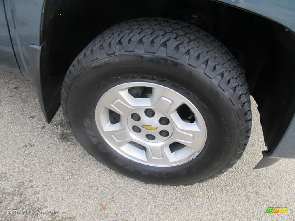 2009 Silverado 1500 LT Extended Cab 4x4 - Blue Granite Metallic / Ebony photo #9