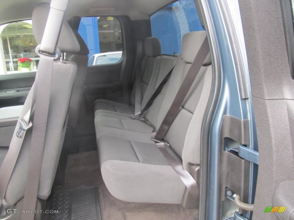 2009 Silverado 1500 LT Extended Cab 4x4 - Blue Granite Metallic / Ebony photo #14