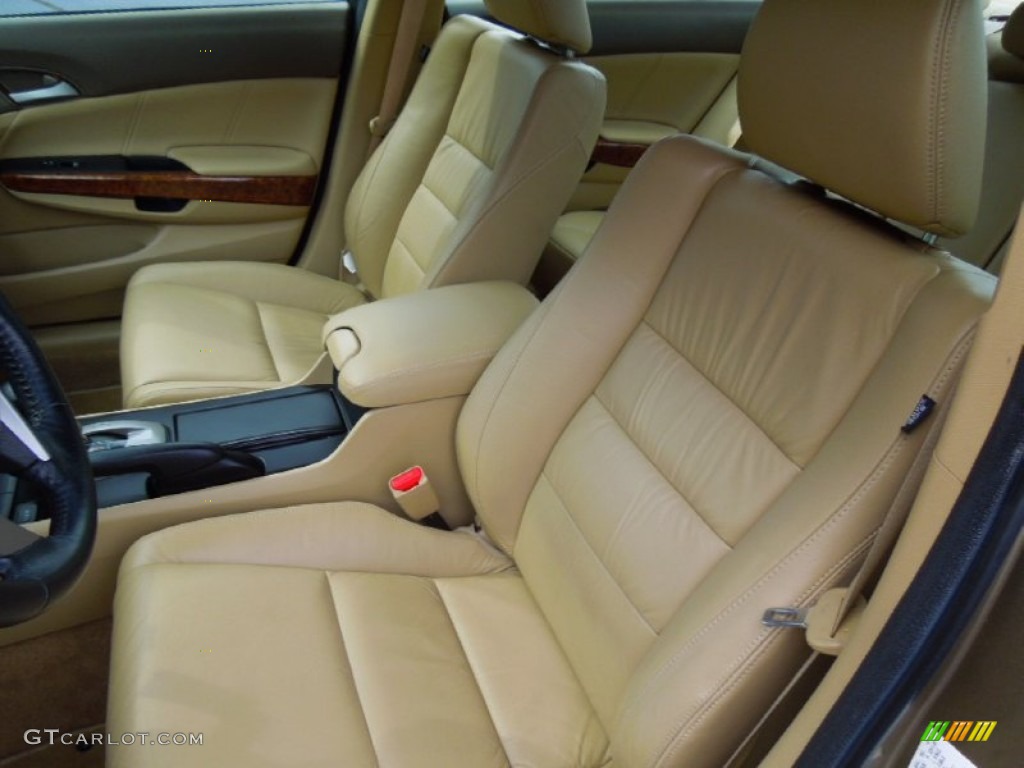 2010 Accord EX-L Sedan - Bold Beige Metallic / Ivory photo #9