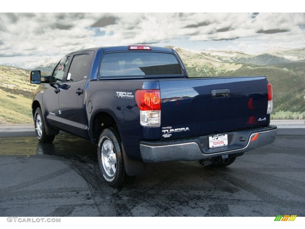 2013 Tundra TRD CrewMax 4x4 - Nautical Blue Metallic / Graphite photo #3