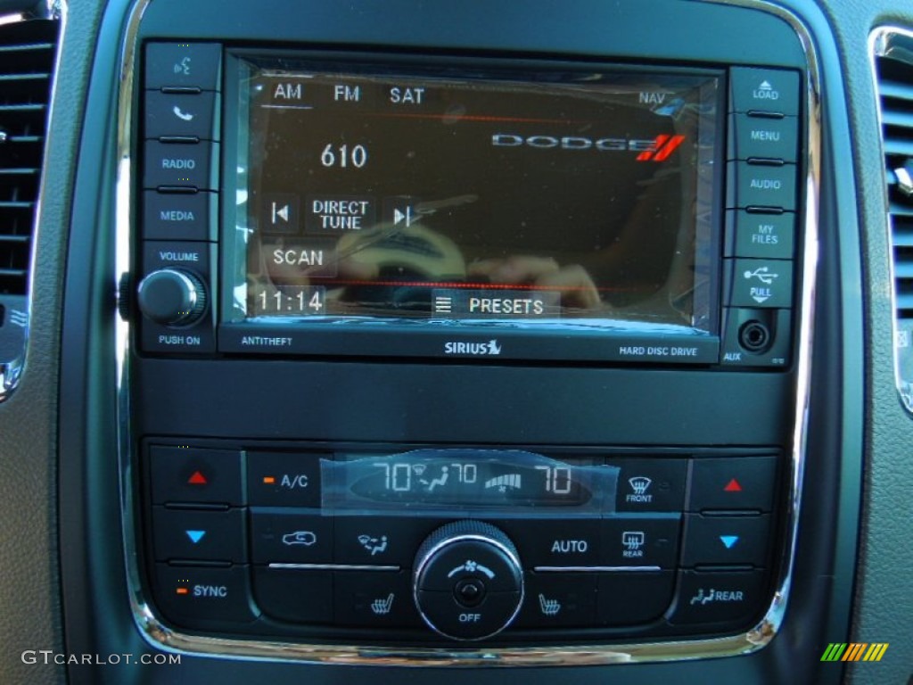 2013 Dodge Durango Crew AWD Controls Photo #72331799