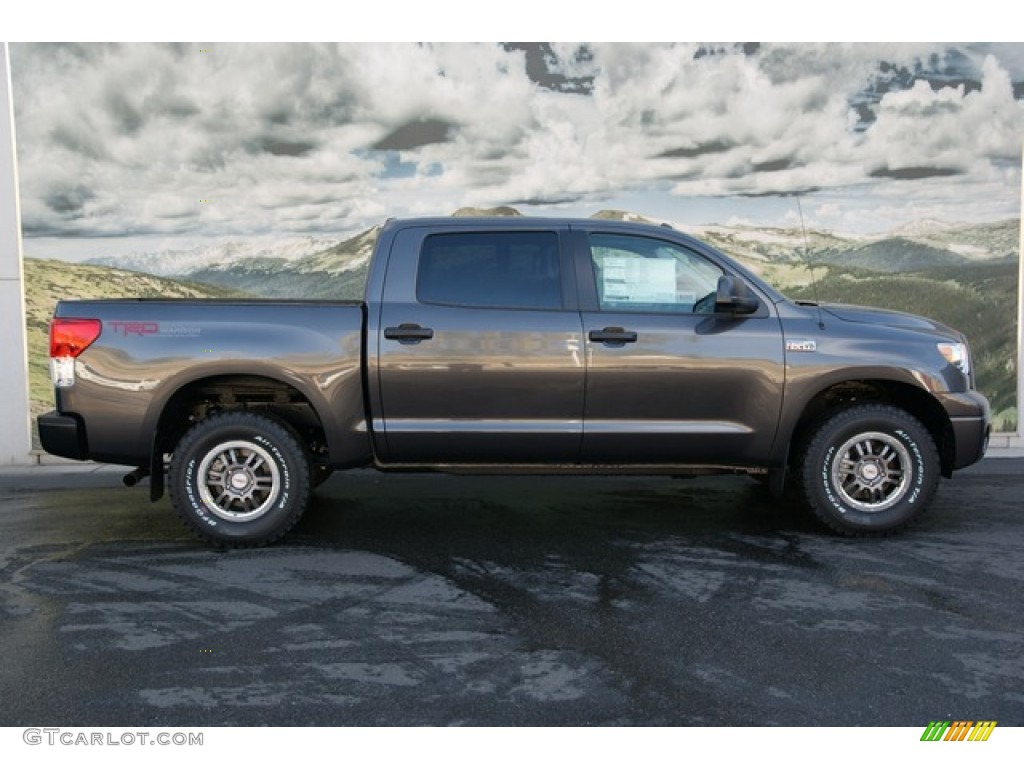 Magnetic Gray Metallic 2013 Toyota Tundra TRD Rock Warrior CrewMax 4x4 Exterior Photo #72332192