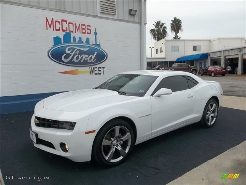 2011 Camaro LT/RS Coupe - Summit White / Black photo #1