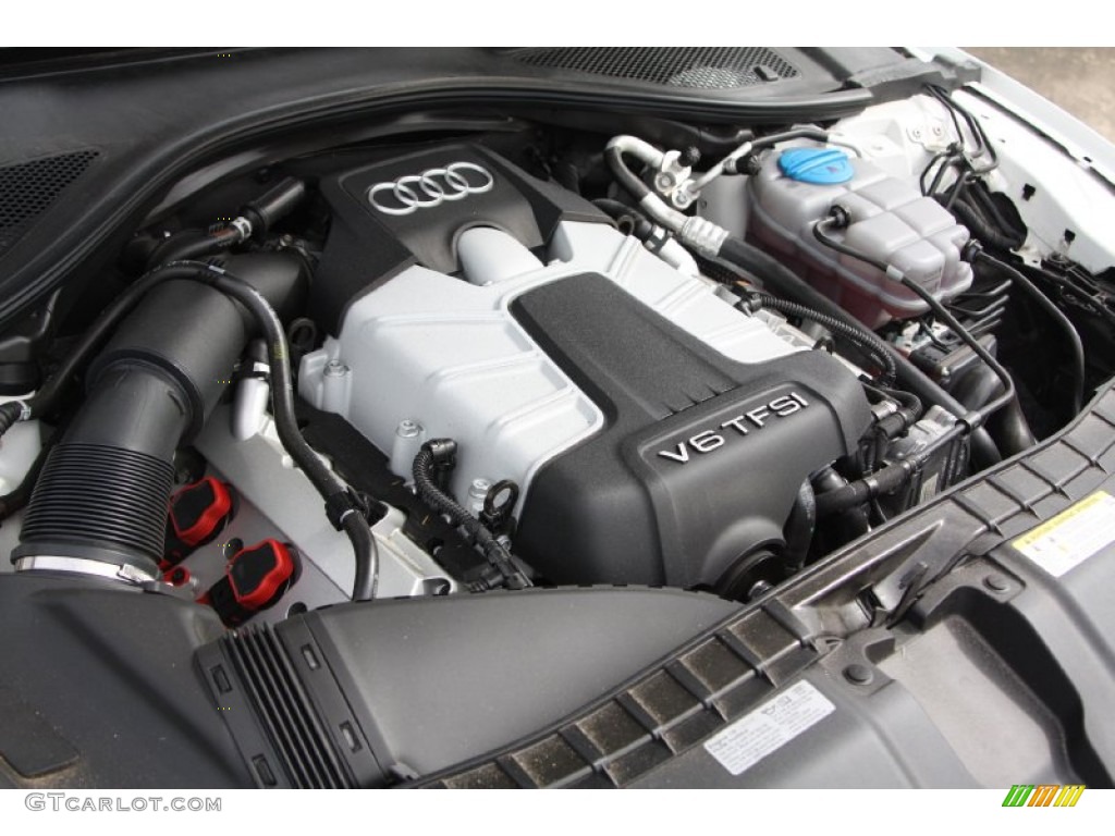 2012 Audi A7 3.0T quattro Premium 3.0 Liter TFSI Supercharged DOHC 24-Valve VVT V6 Engine Photo #72333290