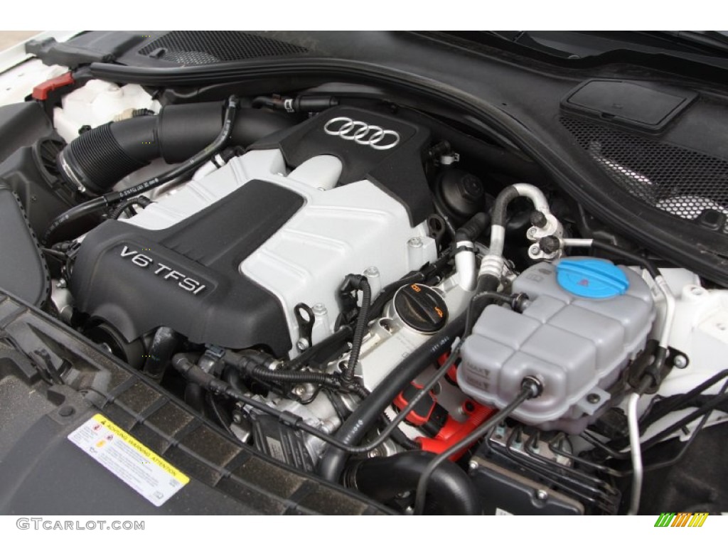 2012 Audi A7 3.0T quattro Premium 3.0 Liter TFSI Supercharged DOHC 24-Valve VVT V6 Engine Photo #72333305