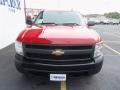 2008 Victory Red Chevrolet Silverado 1500 Work Truck Extended Cab  photo #2