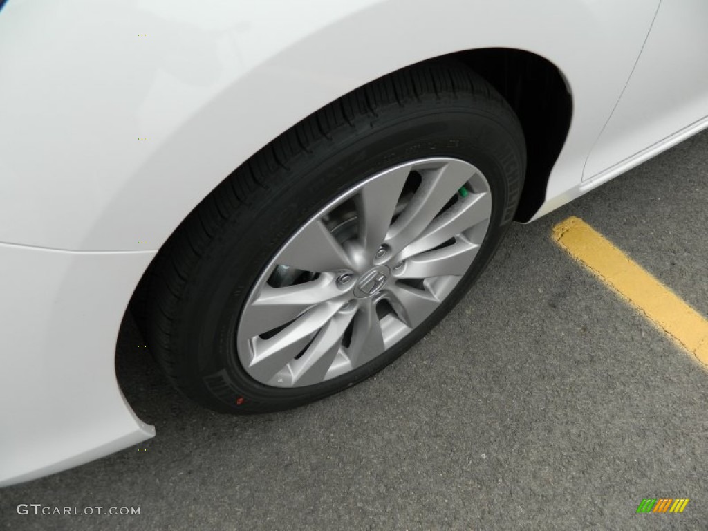 2013 Accord EX-L Sedan - White Orchid Pearl / Ivory photo #10