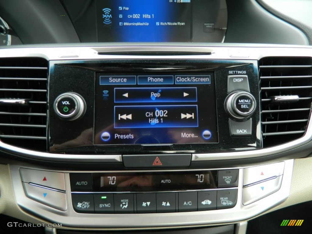 2013 Accord EX-L Sedan - White Orchid Pearl / Ivory photo #20