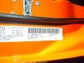 PL4: Header Orange 2013 Dodge Dart SXT Color Code