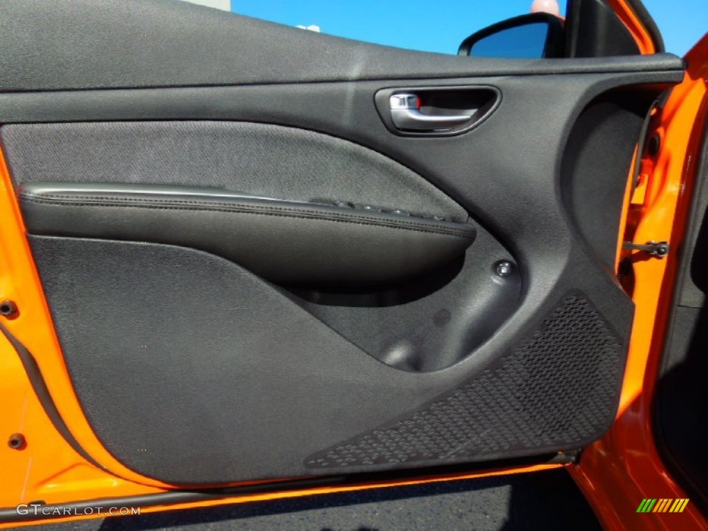 2013 Dodge Dart SXT Black Door Panel Photo #72334745