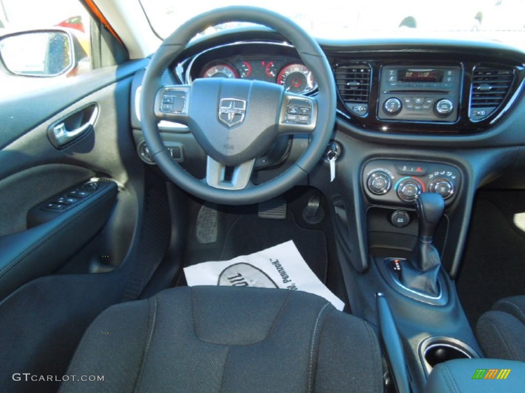 2013 Dart SXT - Header Orange / Black photo #18