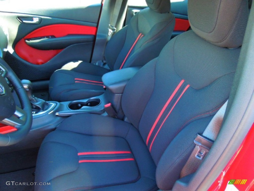 2013 Dodge Dart Rallye Front Seat Photo #72335120
