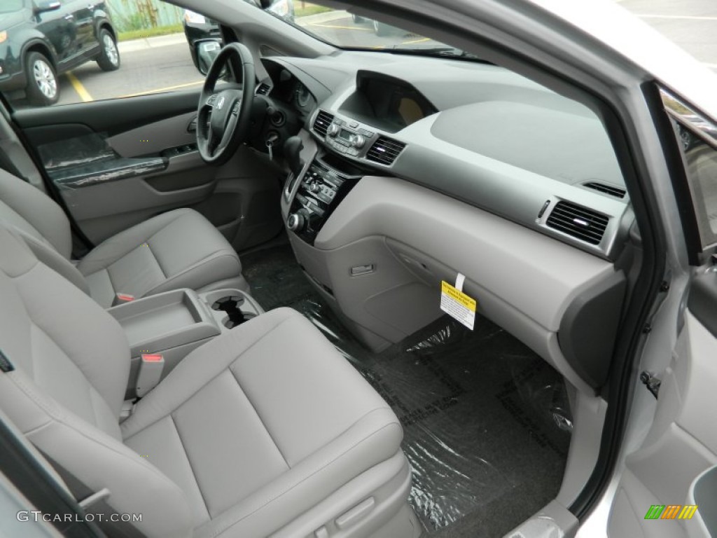 Gray Interior 2013 Honda Odyssey EX-L Photo #72335411