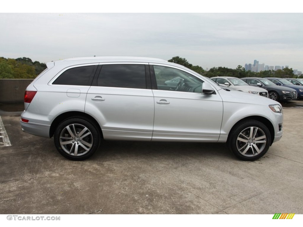 Ice Silver Metallic 2013 Audi Q7 3.0 TFSI quattro Exterior Photo #72335711