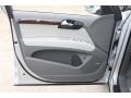 Limestone Gray 2013 Audi Q7 3.0 TFSI quattro Door Panel