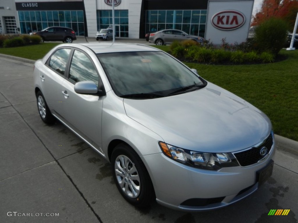 Bright Silver Kia Forte