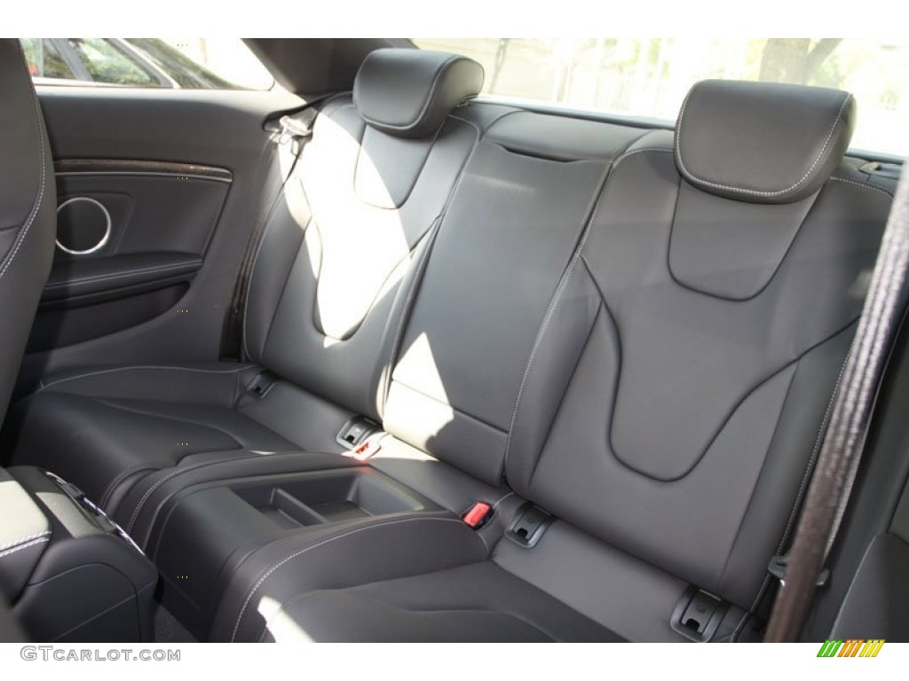 2013 Audi S5 3.0 TFSI quattro Coupe Rear Seat Photo #72336220