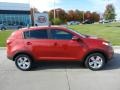 Signal Red 2013 Kia Sportage LX Exterior