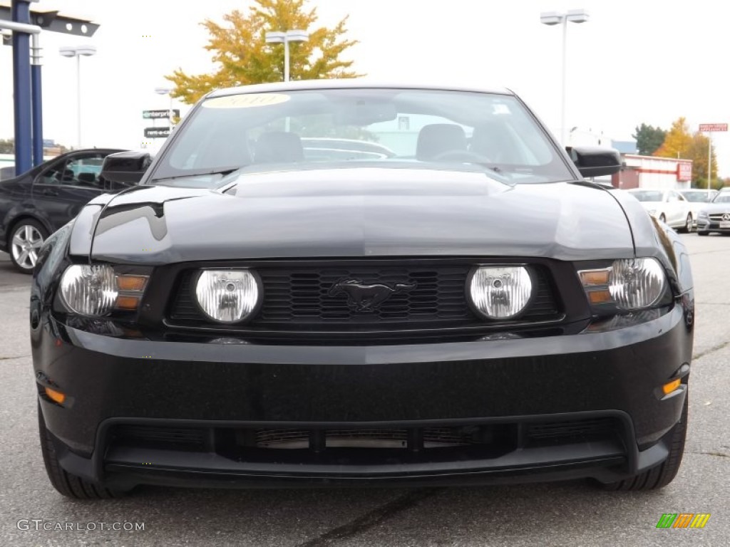 Black 2010 Ford Mustang GT Premium Coupe Exterior Photo #72337166