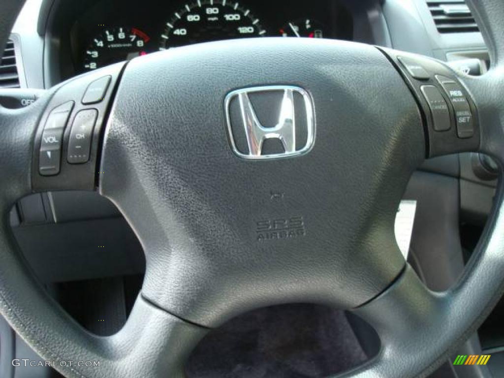 2006 Accord LX V6 Sedan - Alabaster Silver Metallic / Black photo #16