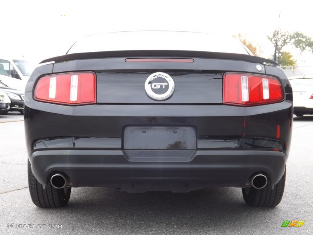 Black 2010 Ford Mustang GT Premium Coupe Exterior Photo #72337190