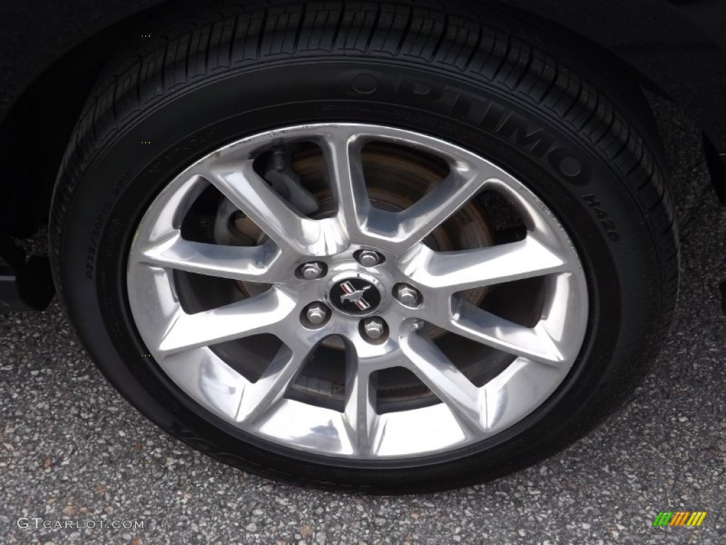 2010 Ford Mustang GT Premium Coupe Wheel Photo #72337202
