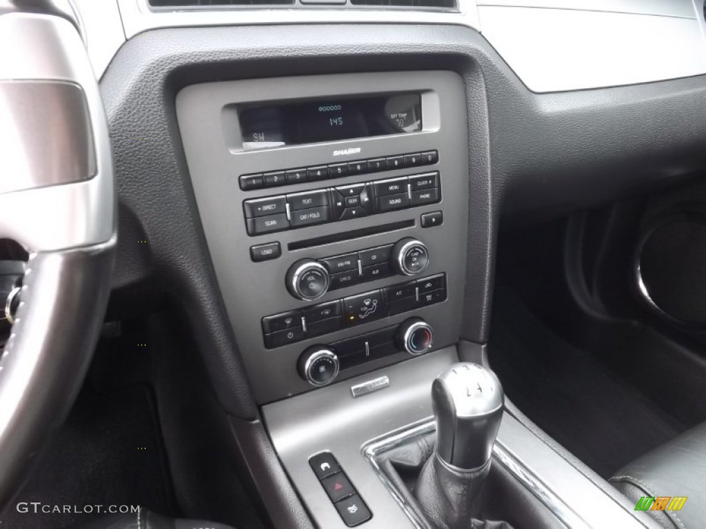 2010 Ford Mustang GT Premium Coupe Controls Photo #72337262
