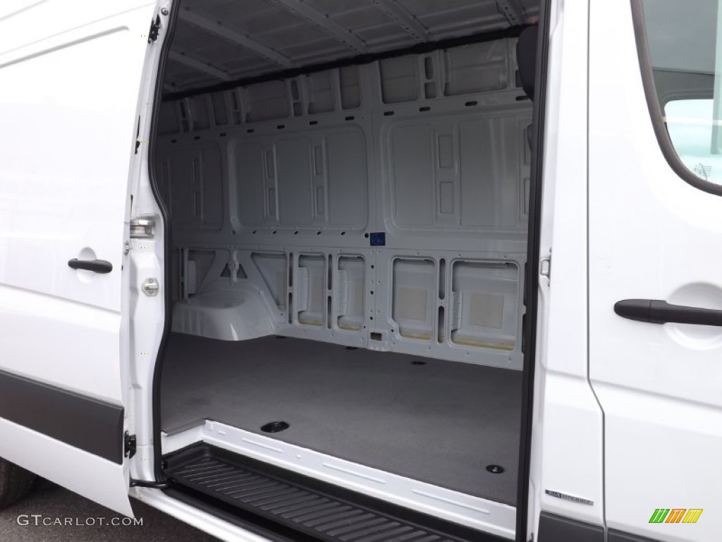 2012 Sprinter 3500 High Roof Extended Cargo Van - Arctic White / Lima Black Fabric photo #5