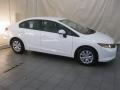 Taffeta White - Civic LX Sedan Photo No. 5