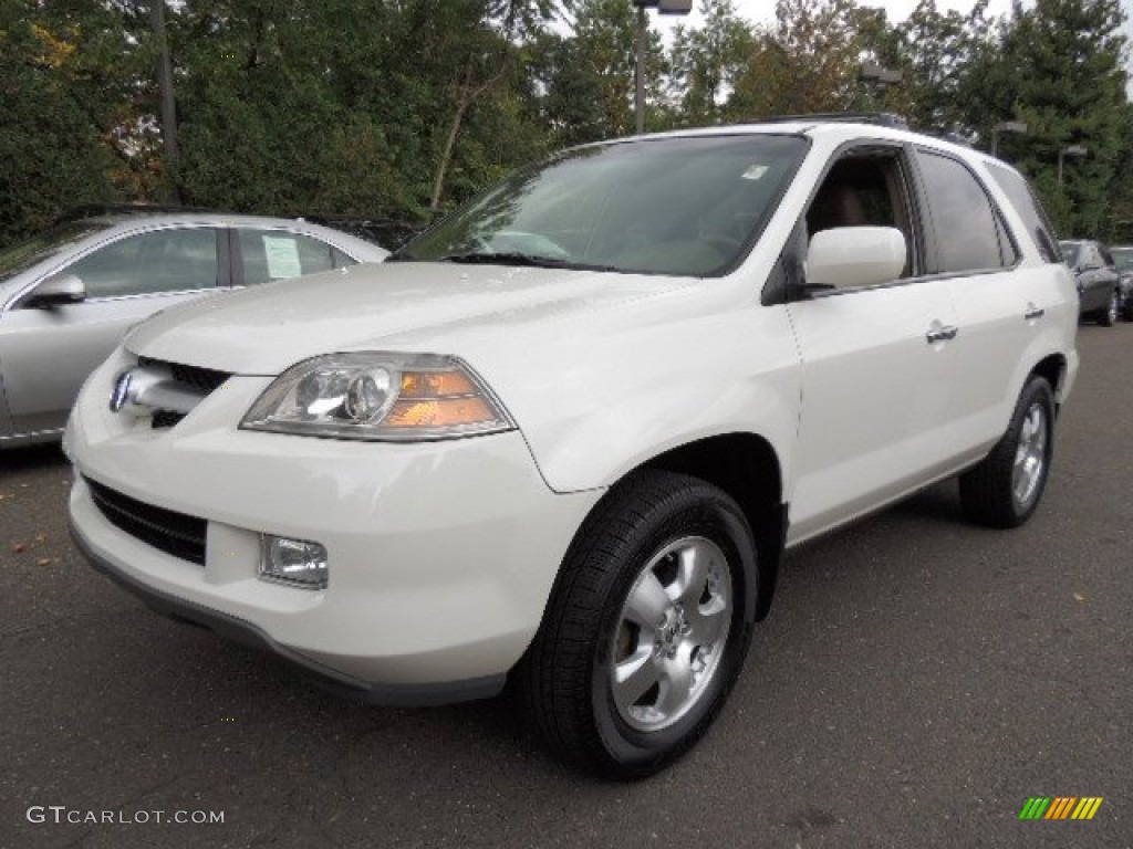 Aspen White Pearl 2006 Acura MDX Standard MDX Model Exterior Photo #72338147