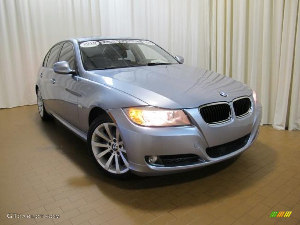 2010 3 Series 328i Sedan - Blue Water Metallic / Gray Dakota Leather photo #2