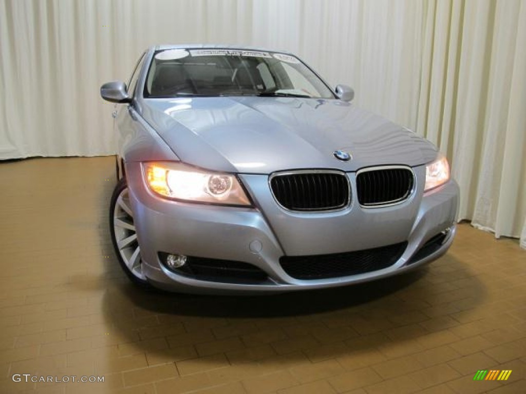 2010 3 Series 328i Sedan - Blue Water Metallic / Gray Dakota Leather photo #3