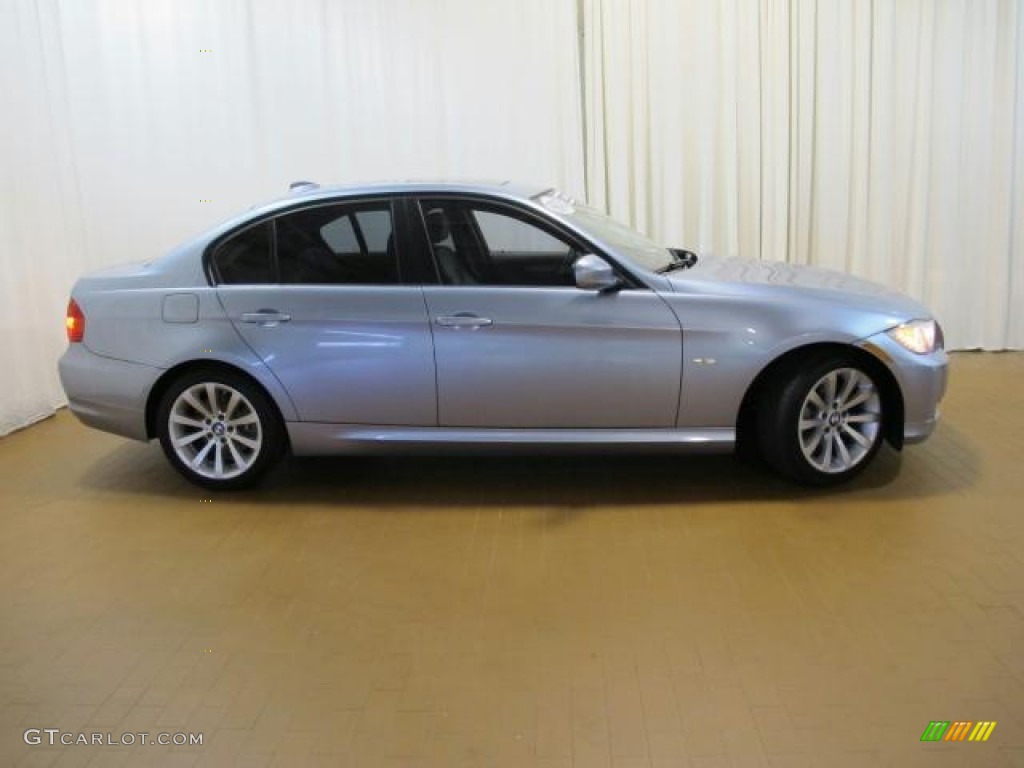 2010 3 Series 328i Sedan - Blue Water Metallic / Gray Dakota Leather photo #4