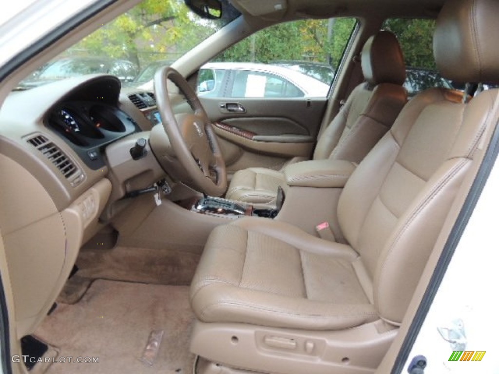 Saddle Interior 2006 Acura MDX Standard MDX Model Photo #72338324