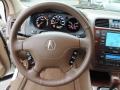 2006 Acura MDX Saddle Interior Steering Wheel Photo