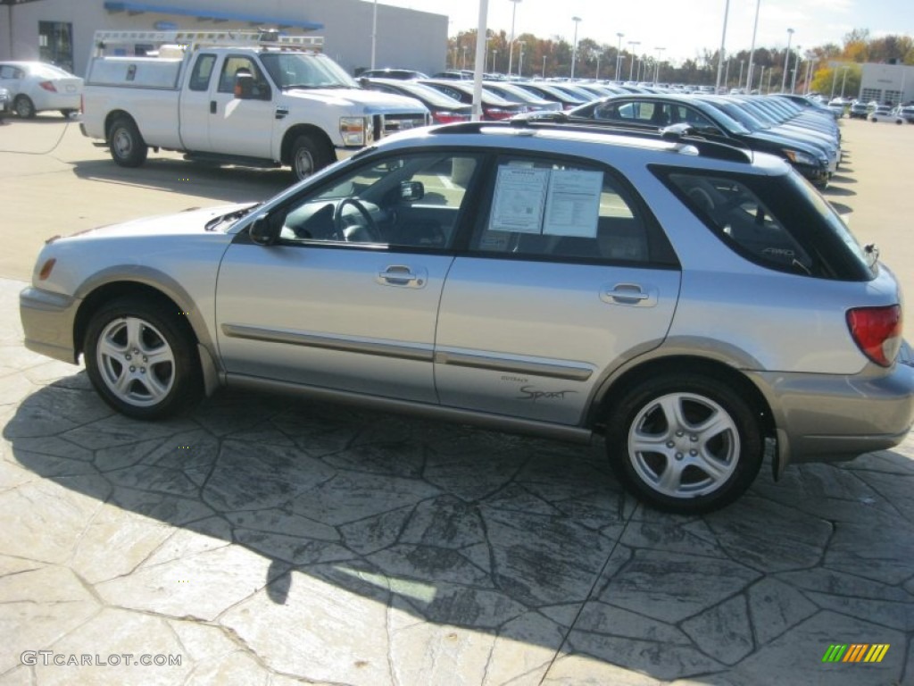 2003 Platinum Silver Metallic Subaru Impreza Outback Sport Wagon