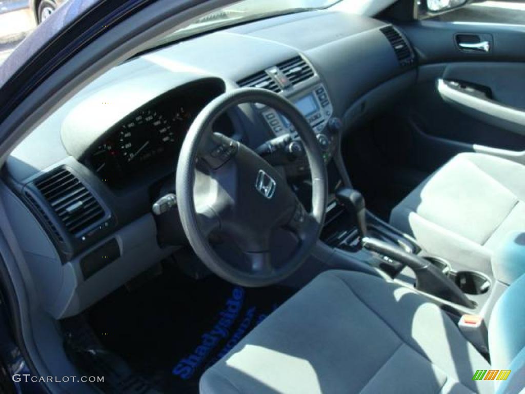 2006 Accord SE Sedan - Royal Blue Pearl / Gray photo #15
