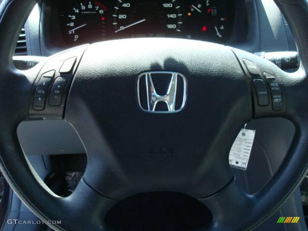 2006 Accord SE Sedan - Royal Blue Pearl / Gray photo #16