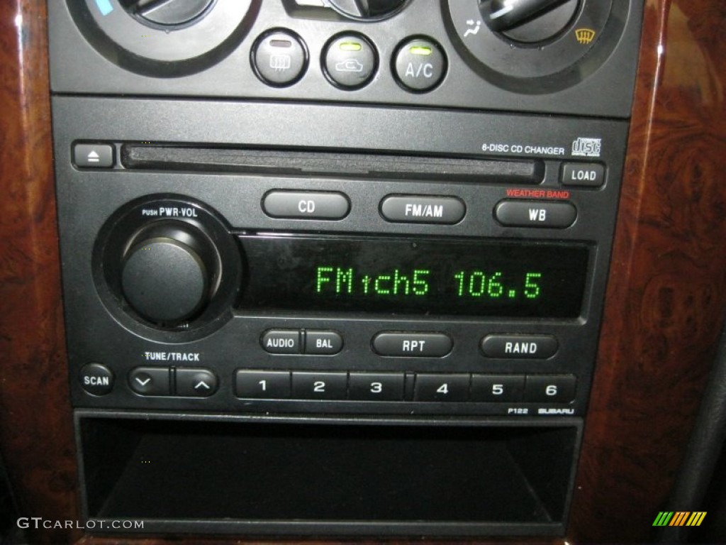 2003 Subaru Legacy 2.5 GT Sedan Audio System Photo #72340757