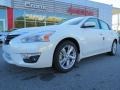 2013 Pearl White Nissan Altima 2.5 SL  photo #1