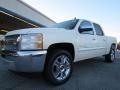 2013 White Diamond Tricoat Chevrolet Silverado 1500 LT Crew Cab  photo #3